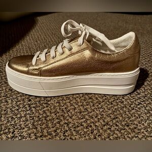 Gold Platform Sneakers BOS Co